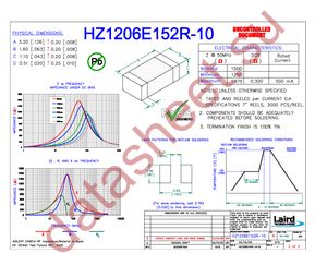 HZ1206E152R-10 datasheet  